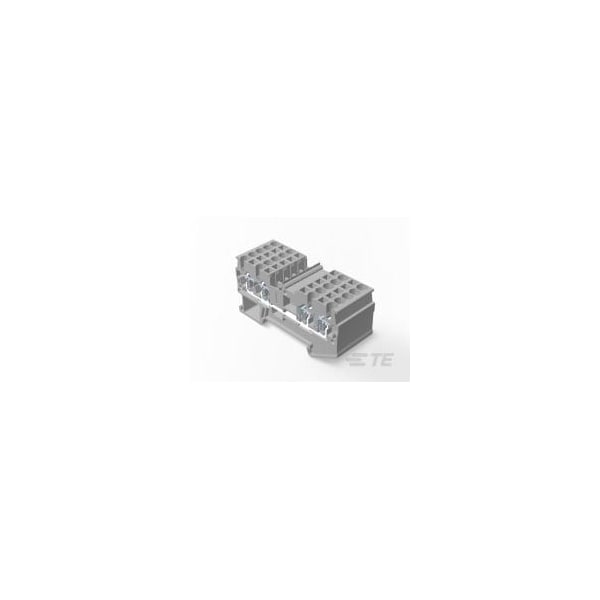 Te Connectivity Terminal Block, 20 A, 600 V AC, 12 AWG 2271557-1 - main